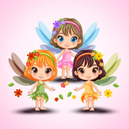 Fairy Coloring Book